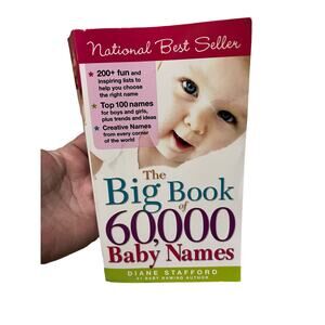 The Big Book of 60,000 Baby Names Baby Name Book by Diane Stafford Best Seller